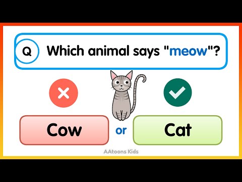English Quiz for Kids | Quiz Time | English Trivia for Kids | @AAtoonsKids
