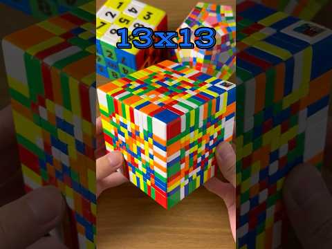 EVERY RUBIK’S CUBE FROM 1x1 TO 19x19
