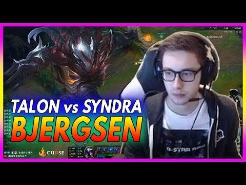 400. Bjergsen Talon vs Syndra Mid - Febuary 25th, 2017 - Patch 7.4 Season 7