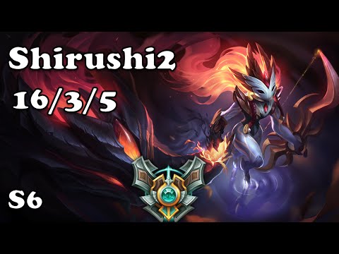 83: Shirushi2 (Kindred) Jungle VS Nidalee S6 Master Ranked KO League of legends
