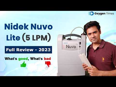 Nidek Nuvo Lite Oxygen Concentrator (2023) - Full Review & Demo | Nidek Mark 5 LPM - Oxygen Times