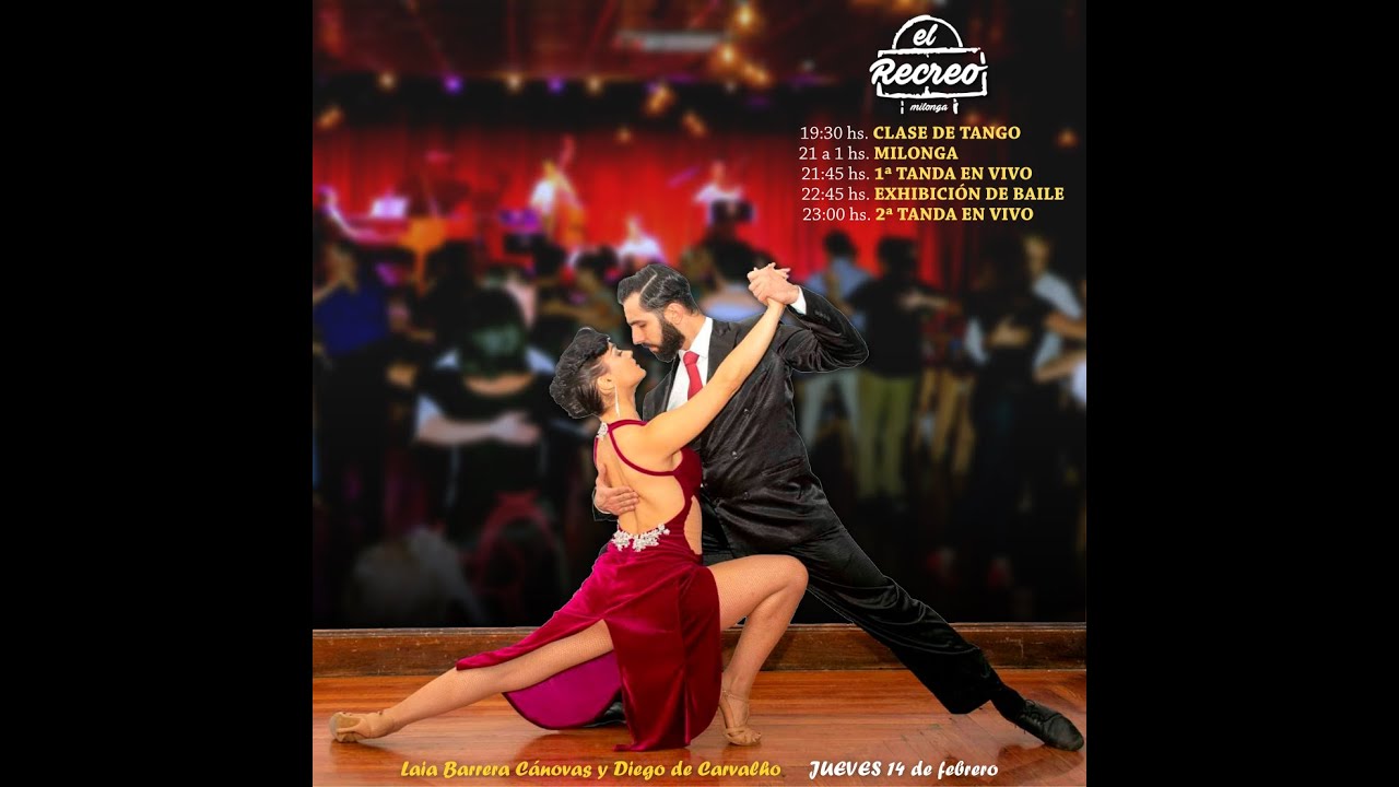 Diogo de Carvalho & Laia Barrera- El Recreo Milonga (2/3)