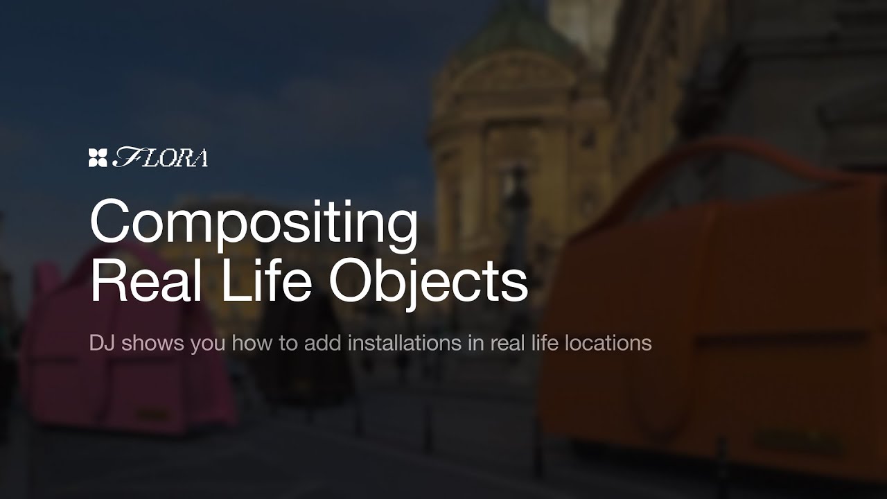 Compositing Real Life Objects