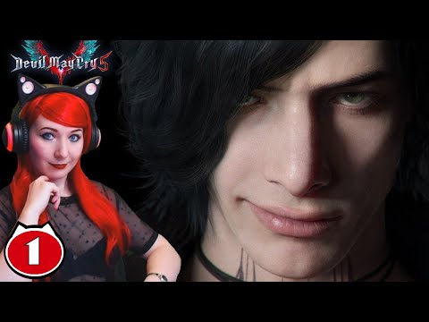 My FIRST Time playing - Devil May Cry 5 PS4 Walkthrough Gameplay Part 1