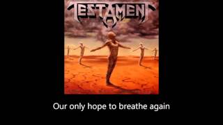 Testament - Greenhouse Effect (Lyrics)