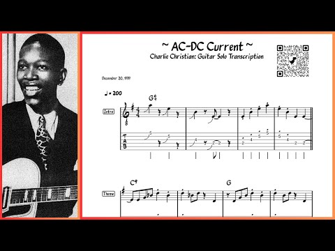 Charlie Christian - AC-DC Current [Dec 20, 1939] - Guitar Solo Transcription