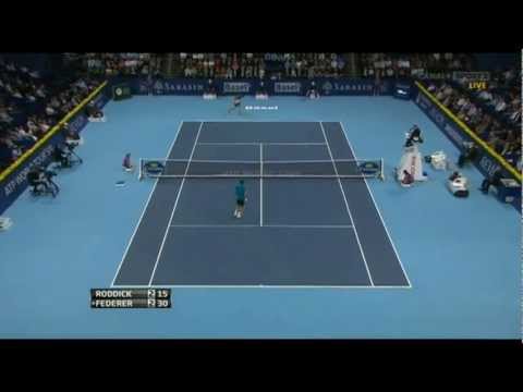 Bazel 2011 Kwart Finale - Roger Federer vs Andy Roddick