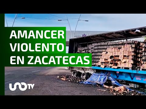 Amancer violento en Zacatecas, riegan cuerpos en Fresnillo y Trancoso.