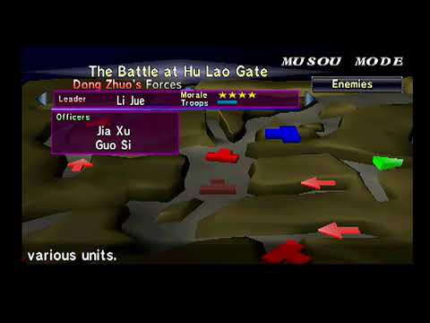 Dynasty Warriors 2 Let's Play! Sun Shang Xiang Walkthrough! Battle of Hu Lao Gate! FIGHTING LU BU!