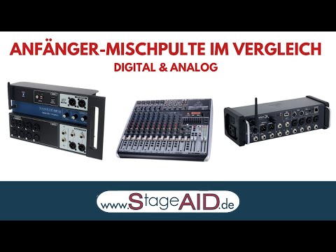 ANFÄNGER MISCHPULTE IM VERGLEICH: Soundcraft Ui12, Behringer Xenyx QX1832 USB & Behringer X AIR XR12