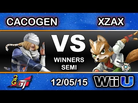 2GGT: Fatality Saga – Cacogen (Sheik) Vs. NME | Xzax (Fox) Winners Semi - Smash Wii U