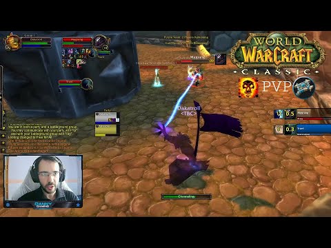 I Did 40K Damage to this Warrior in Arena!? | Shadow Priest PvP TBC Classic