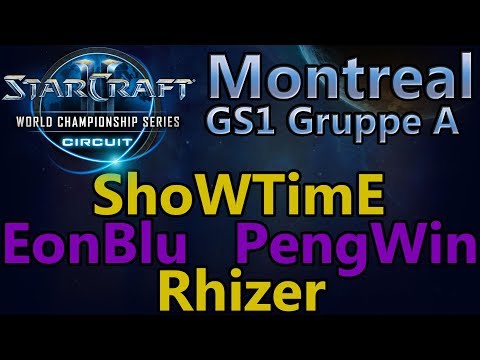 WCS Montreal 2018 - Group Stage #1 - Group A - ShoWTimE, EonBlu, PengWin, Rhizer