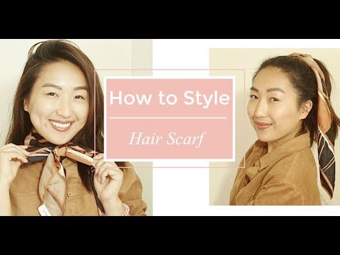 How to Style: Hair Scarf | The Glamour Pursuit