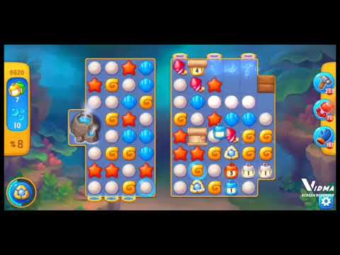 Fishdom. 9620 level no boosters and diamonds. 20 moves