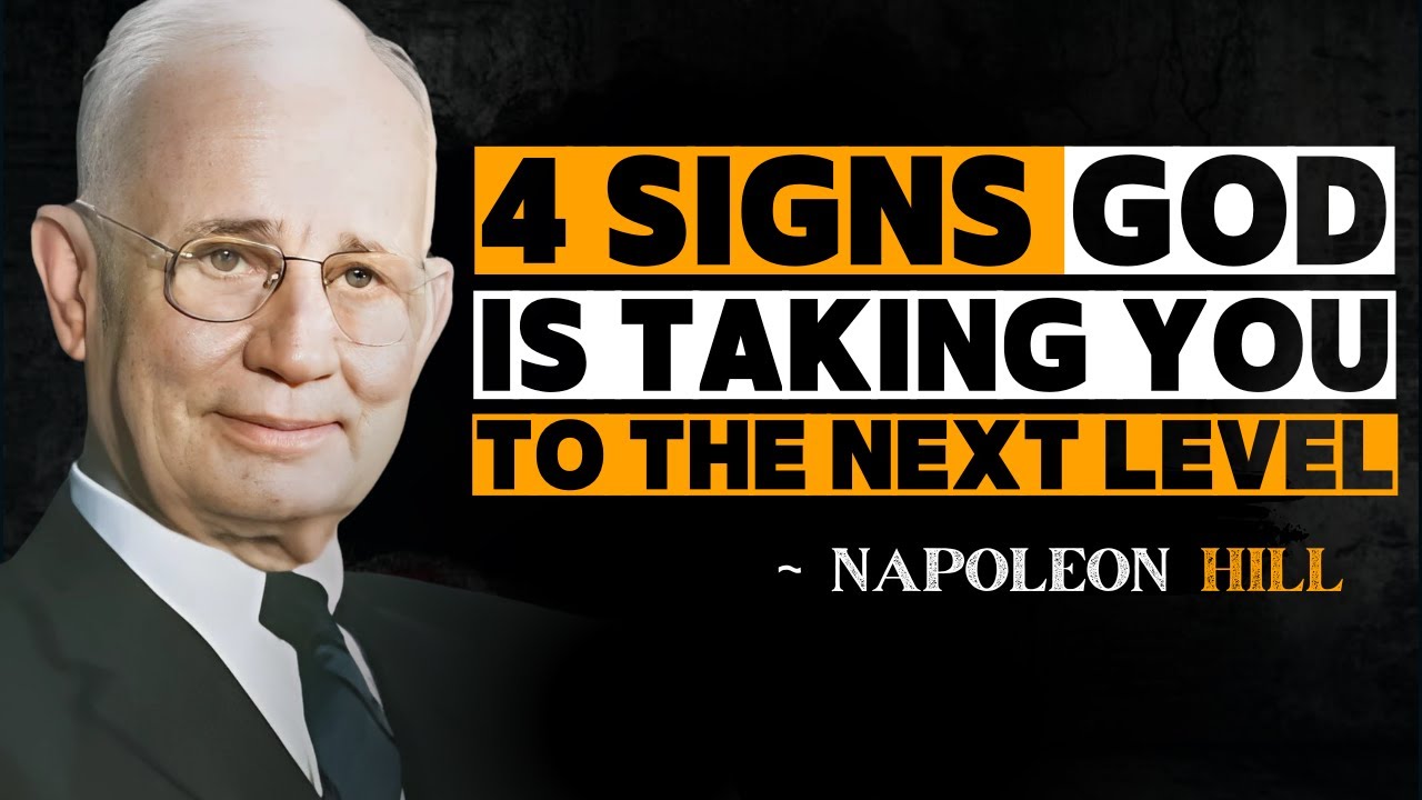 FROM ORDINARY TO EXTRAORDINARY | 4 Signs God Is Taking You To The Next Level ~ Napolean Hill