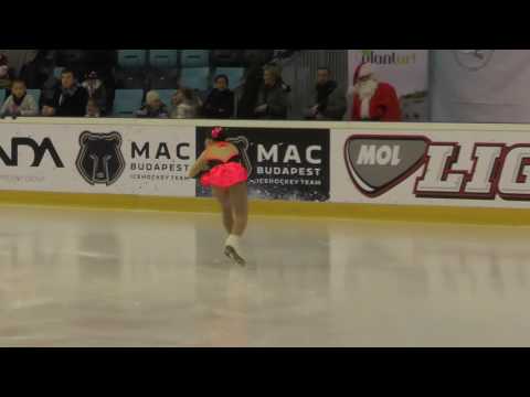 2016 Santa Claus Cup: Flóra VARGHA (HUN) - FS Cubs GIRLS 2007, Free skating