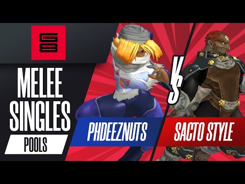 PHDeeznuts vs. Sacto Style - Melee Singles R1 Pools - Genesis 8