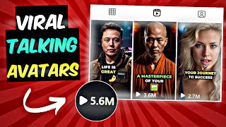 How To Create VIRAL Talking AI Avatar For Millions of Views 🤯