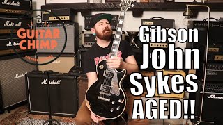 Video thumbnail for '06 Gibson Custom Shop John Sykes Les Paul Custom Aged | Review & Demo! by Guitar Chimp