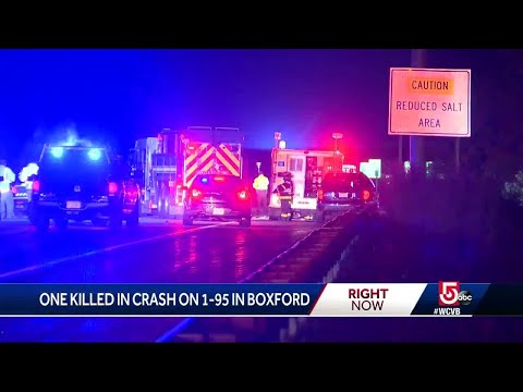 Crash in Boxford leaves one dead, another severely injured