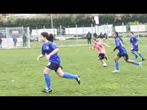 Lorena Leskaj 3 gol , Marzo 2023 risultato finale Sirolo calcio f..e 1-19 Yfit calcio femminile (MC)