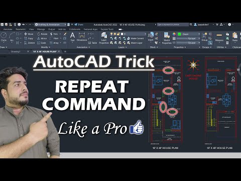 Repeat Command in AutoCAD like a Pro || AutoCAD Tips Tricks