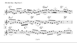Charlie Parker on Big Foot 1 (Drifting On A Reed) -  December 17, 1947