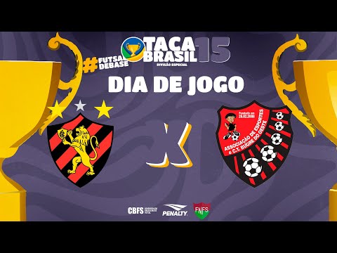Taça Brasil Sub15 Masc. Divisão Especial  Sport Recife x Bugre São Miguel | Quartas de Final|Ao Vivo