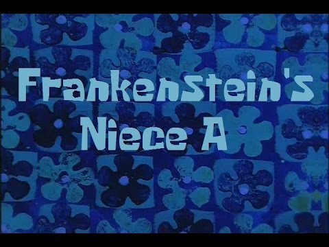 SpongeBob Production Music Frankenstein's Niece A
