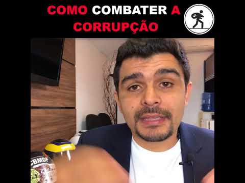 Como COMBATER a corrupção