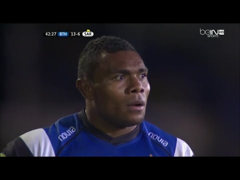Semesa Rokoduguni runs Bath out of trouble vs Saracens 2014