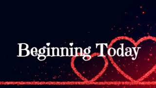 Beginning today by: Agot Isidro