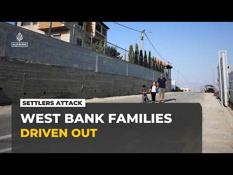 Israeli Settler Attacks Drive Palestinian Family from their Home in Qusra