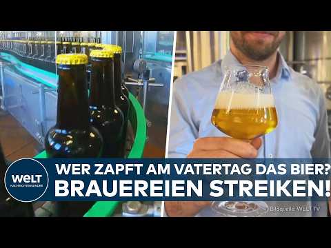 BRAUEREIEN IM STREIK: NGG fordert sechs Prozent mehr Lohn – Produktion gerät ins Stocken!