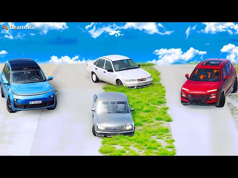 MATIZ VA NEXIANI EXTREMAL TOG’ YO'LI VA MUZ BALCHIQDA TEST QILAMIZ! BEAMNG.DRIVE