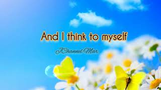 What a wonderful world - Rod Stewart (Lyrics)