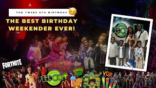 THE BEST BIRTHDAY WEEKENDER EVER! - BA Twins 6th Birthday Vlog