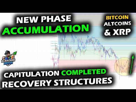 Navigating Accumulation for XRP Price Chart, Bitcoin and Altcoin Market as Capitulation Completed