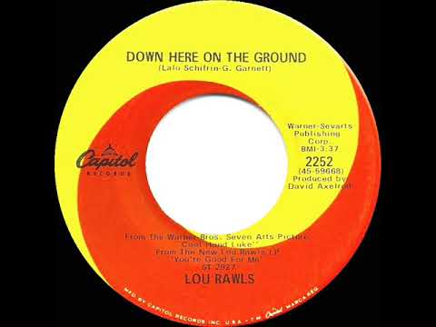 1968 Lou Rawls - Down Here On The Ground (mono 45)