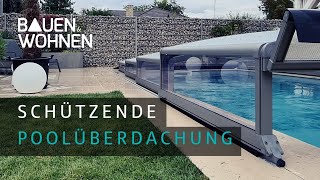 Poolüberdachung