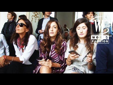 Front Row Andrea Incontri Spring-Summer 2016 Milan Fashion Week