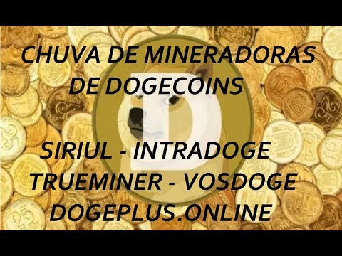 "VEJAM" CHUVA DE MINERADORAS DE DOGECOIN PARA VOCÊS LUCRAREM MUITO GALERA