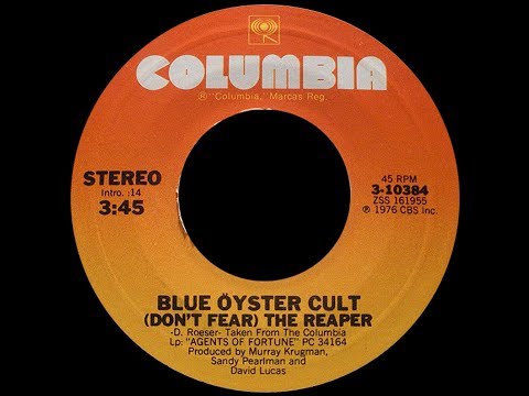 Thumbnail for Blue Öyster Cult ~ (Don't Fear) The Reaper 1976 Extended Meow Mix by Les Braunstein