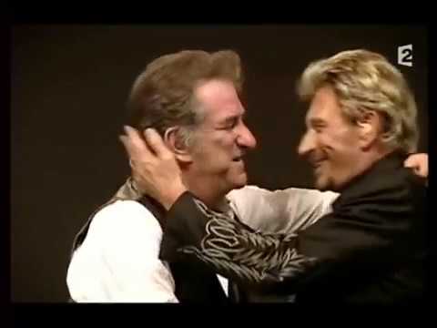 Johnny Hallyday & Eddy Mitchel  On Veut Des Légendes & Be Bop a Lula  En Avril 2007 clip dan sadyda