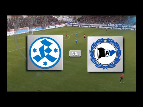 Stuttgarter Kickers vs. Arminia Bielefeld  0 - 2 |ARD| (21.02.15)