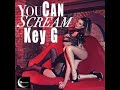 Key G "You can scream" alternative radio GR 020 ...