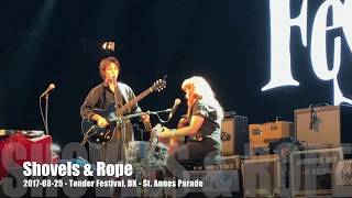 Shovels and Rope - 2017-08-25 - Tønder Festival, DK - St.  Annes Parade