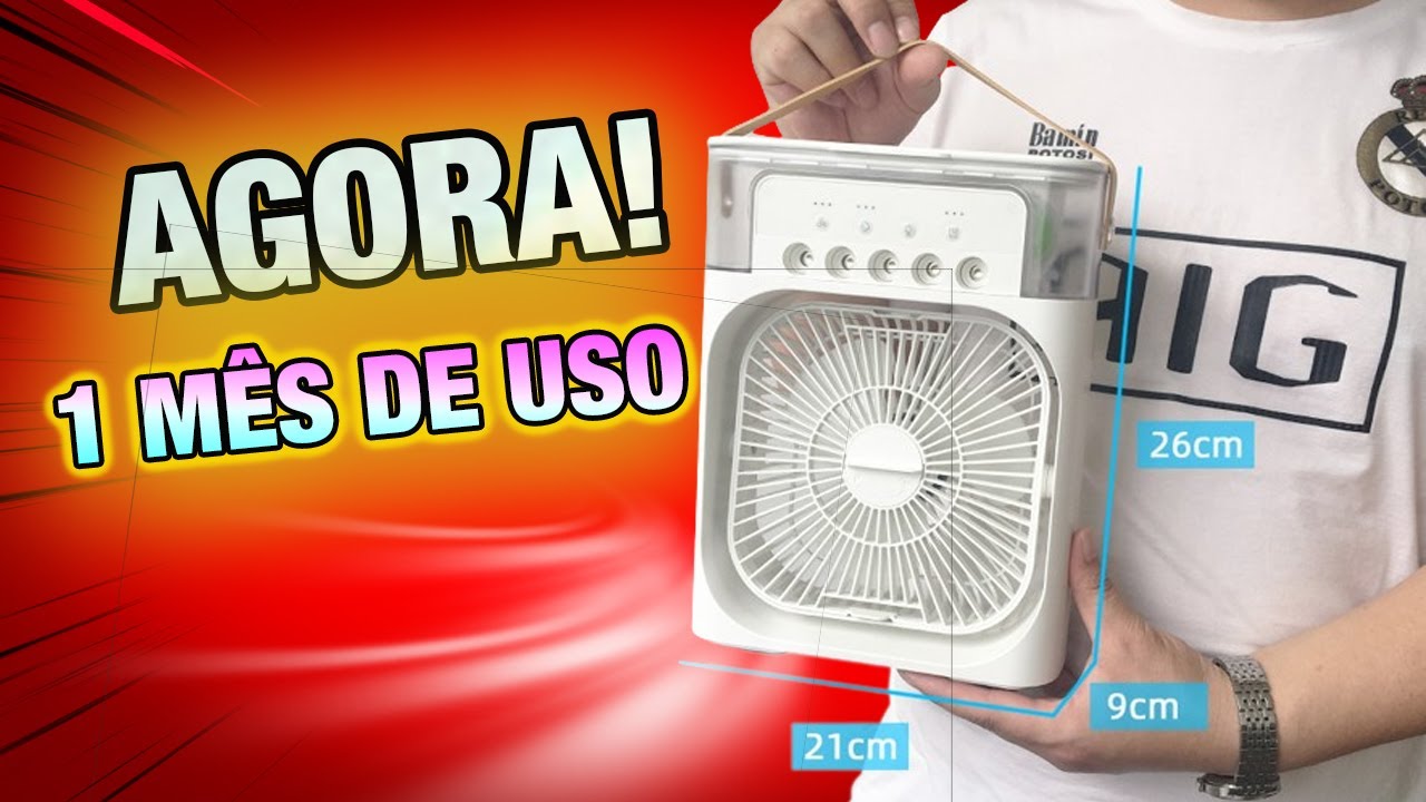 ❄COMO ESTÁ o USO DO VENTILADOR e UMIDIFICADOR de AR por 1 MÊS!