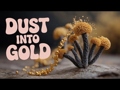 This Fungus Makes Real Gold From Dust!